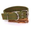 Coleira de Animal de Estimação Jindian de Nylon Trançado de Quatro Camadas Coleira Tática para Cachorro Coleira para Cachorro Grande Golden Retriever