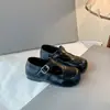 Zapatos de Cuero para Niñas 2026 Primavera y Otoño Nuevos Zapatos Infantiles Zapatos de Princesa para Niñas Pequeñas Mocasines de Suela Suave Zapatos Casuales para Bebé Modernos