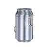 Cenicero de Metal Forma de Lata Cenicero de Aleación de Aluminio Nuevo para Exteriores Sellado Portátil Cenicero con Llavero
