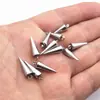 En Stock Pendiente de Acero Inoxidable en Forma de Cono Accesorios Colgantes Pendientes de Cono de Venta Más Caliente en Europa y América Cono Puntiagudo Pendientes de Tachuela DIY