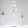 Tienda de ropa maniquí negro blanco accesorios maniquí femenino medio cuerpo maniquí femenino tienda de ropa escaparate maniquí soporte de exhibición cuerpo completo