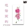 Explosiones Transfronterizas Artístico Fresco Flor Flor Tatuaje Pegatina Brazo Rosa Impermeable Duradero Tatuaje Pegatina