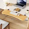 Tablero de Extensión para Hueco de Escritorio de Dormitorio, Escritorio Plegable para Computadora, Soporte para Teclado y Ratón, Estante de Almacenamiento Multifuncional sin Perforaciones