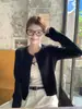 Estilo Novo de Outono Blusa Cardigan Vermelho Tricô Feminino Novo Casaco Suéter de Trança Casaco Roupa de Início de Outono