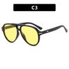 Gafas de Sol Kedun de Doble Puente Estilo Aviador 2024 Nuevo Estilo Europeo y Americano Gafas de Sol Retro de Moda