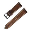 Adecuado para Samsung GearS3Ticwatch Huami Watch moto360 correa de reloj de cuero genuino delgada de liberación rápida