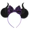 Tocado de Halloween Cabeza de Diablo Calabaza Diadema Festival de Fantasmas Fiesta Disfraz Niñas Linda Divertida Diadema Accesorios para el Cabello Transfronterizos