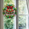 Venta Directa de Fábrica de Discos Decorativos Acrílicos Temáticos Navideños con Papá Noel, Hombre de Jengibre y su Casa de Jengibre