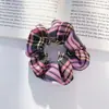 Acessórios de Cabelo Primavera e Verão Estilo Coreano Ins Ornamentos Simples de Cabelo Coloridos Elásticos de Cabelo Pig Intestine Coloridos Flores de Cabelo para Mulheres Scrunchies Grandes Faixas de Cabelo