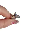 Moda Transfronteriza Anillo Geométrico Simple Europeo y Americano con Diamantes, Regalo Personalizado, Anillo Abierto Ajustable, Estilo de Lujo Ligero
