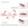 Presilha de borboleta pequena com strass acrílico presilha de mola presilha fashion acessórios para cabelo presilha superior presilha lateral