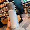 Caneca tipo bala de aço inoxidável 304 portátil prática moda criativa garrafa de água para exterior com corda exclusiva transfronteiriça