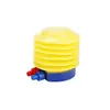 Spot novo bidirecional pedal pedal inflável bomba de cilindro lifebuoy natação anel bomba inflável atacado