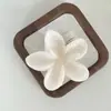 2025 Pinza para el Cabello de Plumeria Degradada Pinza de Tiburón Dulce Fresco Floral Colorido Accesorio para el Cabello Venta al por Mayor Vacaciones de Verano