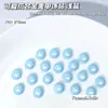 Joyería de Aleación Azul Transparente con Temática Oceánica de Venta Caliente Japonesa y Coreana, Accesorios Metálicos para Uñas Pintados en Spray 3D, Venta al por Mayor desde el Fabricante