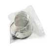 Tampa de pega universal resistente a altas temperaturas para tampa de panela, tampa de aço inoxidável espessada anti-queimadura para tampa de panela, acessório para panela de leite, panela de sopa e frigideira
