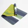 Tapete de Yoga Lulu Style com Contraste de Cores, Padrão Fluido Camuflado, Borracha Natural, Fosco de Casca de Coco, Antiderrapante para Seco e Molhado, Resistente ao Desgaste