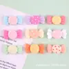 Accesorios Piezas de Resina DIY Accesorios para el Cabello Dulce Crema Pegamento Materiales Corbata de Moño Funda para Teléfono Pasador Zueco Parches