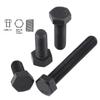 Tornillos de Cabeza Hexagonal Exterior de Rosca Fina Grado 8.8 Tornillos de Cabeza Hexagonal Exterior de Rosca Fina Negros Gb5785 Tornillo M8M10M12
