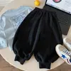 Pantalones de chándal de otoño para niños Muye, pantalones anchos lindos para niños, ajuste holgado, pantalones deportivos, Ropa infantil Zhili de Huzhou