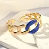 Diseño de Joyería de Pulsera Nueva Transfronteriza, Broche de Cadena de Moda, Accesorio Versátil Chapado en Oro de 18 Quilates, Pulsera de Acero de Titanio