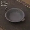 Estufa Calentadora de Té de Cerámica Gruesa, Estufa Tostadora de Té con Vela, Potenciador de Aroma de Té Cerámico, Estufa Calentadora para Tostar Té, Estufa para Despertar y Tostar Té, Estufa de Aromaterapia