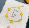 Nova Loja de Ouro Jinqi com Flores Ricas Flash Moeda de Ouro Alta Pulseira Coringa para Presente de Namorada