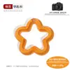 Accesorios para joyería DIY: 30mm acrílico transparente, colgantes y materiales para llaveros con forma de estrella de cinco puntas de colores, flor y flor de ciruelo