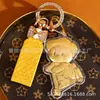 Pingente Chaveiro Gato da Sorte Lingote de Ouro, Decoração para Bolsa de Celular, Atacado de Caixas de Presente para Eventos