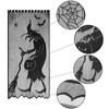 Toalha de Mesa de Halloween Teia de Aranha Lareira Toalha Descartável Bat Spider Corredor de Mesa Abajur Decoração de Halloween terno