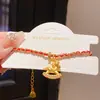 Banho de Ouro Real 24K Estilo de Luxo Acessível Zircônia Coração Pônei Pulseira Desenho Animado Infância Nicho Criativo Joia de Mão de Alta Qualidade