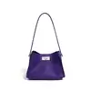 2026 Nova Bolsa Saco Estilo Coreano Design de Nicho Bolsa Cesta de Legumes Bolsa Feminina Couro Bovino Camada Superior Fecho Simples Bolsa de Ombro Único Sob o Braço
