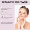 Jaysuing Ácido Hialurónico Hidratante Mascarilla Untable Agua Limpiadora Facial Hidratante para la Piel Cuidado Diario de la Piel
