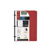 Carpeta de cara de gato más vendida transfronteriza, carpeta de archivo de hojas sueltas tamaño A4 estándar de EE. UU., cuaderno de estudiante, libro de documentos de almacenamiento de oficina, venta al por mayor de fábrica