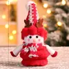Adornos Navideños Grandes de Muñeco de Nieve Transfronterizos Tamaño Grande Mediano Pequeño Muñeco de Nieve Diseño de Atmósfera Nocturna del Centro Comercial Ping'an