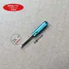Ensamblaje de removedor de pasador de oreja de doble cabeza y herramienta de reemplazo de correa de reloj de desmontaje herramienta de pasador de resorte de cabeza única ajustador de reloj reloj mecánico de precisión de 1,2 mm
