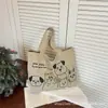 Bolso Tote Grande de Mujer de Moda 2026 Nuevo Bolso de Lona Versátil Casual Gran Capacidad Bolso para Viajar Bolso de Hombro a la Moda
