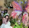 Borboleta de Ferro Gigante Decoração de Casamento na Estrada Vitrine de Shopping Meichen Celebridade da Internet Conjunto para Tirar Fotos Props para Fotografia de Casamento