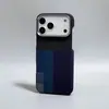 Aplicável Transfronteiriça iPhone 18 Pro Max Meia Capa de Kevlar Capa Magnética para Celular Apple 17 Capa Protetora Xadrez 16