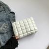 Jaqueta Puffer Nuvem Carteira Bolsa de Mão Feminina Costura Algodão Armazenamento Bolsa de Maquiagem Portátil Grande Capacidade Bolsa Interna