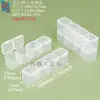 Caixa de Peças Coloridas, Caixa de Ferramentas para Parafusos, Caixa para Substituição de Lâmpadas LED, Caixa de Armazenamento de Miçangas, Caixa de Botões para Roupas, Caixa de Pregos para Ferramentas