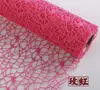 Bolsa Área do Jardim de Infância Jacquard Floral Malha Rede de Embalagem Fio de Rede Material Criação Ambiental Feita à Mão Malha Vazada Off-White