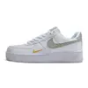 Aj Putian Site Oficial Autêntico Af1 Air Force One Cena do Crime Tênis Masculino Guerreiro Negro Tênis Casuais Masculino Cano Baixo Branco Puro