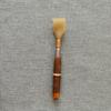 Cuerno para rascar y rascar, artefacto para rascar y rascar la espalda de acero inoxidable, cuerno de madera portátil retráctil para rascar y rascar