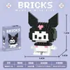 Nuevos Bloques de Construcción de Dibujos Animados Transfronterizos, Bloques de Ensamblaje de Micropartículas, Juguetes para Niños, Juguetes de Caja Sorpresa de Puesto Callejero, Regalos