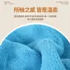 Toallas de Felpa de Coral de Alta Densidad al por Mayor Transfronterizas para Uso Doméstico, Engrosadas y Ampliadas para Adultos, Altamente Absorbentes, Toallas de Regalo de Color Sólido