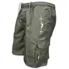 Suministro Directo de Fábrica Ebay Comercio Exterior Transfronterizo Shorts de Carga de Bolsillos Múltiples para Hombre de Verano Pantalones Sueltos para Deportes al Aire Libre Fitness