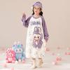 Otoño e Invierno Franela Niñas Pijama Infantil Padre-Hija 2025 Pijama Grueso y Extendido Ropa de Dormir Infantil