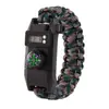 Pulsera de cuerda de paraguas directa de fábrica, pulsera de reloj multifuncional, cuerda de mano para acampar y supervivencia en aventuras al aire libre, pulsera táctica
