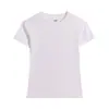 Camiseta Feminina de Algodão Puro Estilo Francês Gola Redonda Manga Curta, Verão 2026 Curta Elástica Slim Fit Estilo Hot Girl Top Emagrecedor